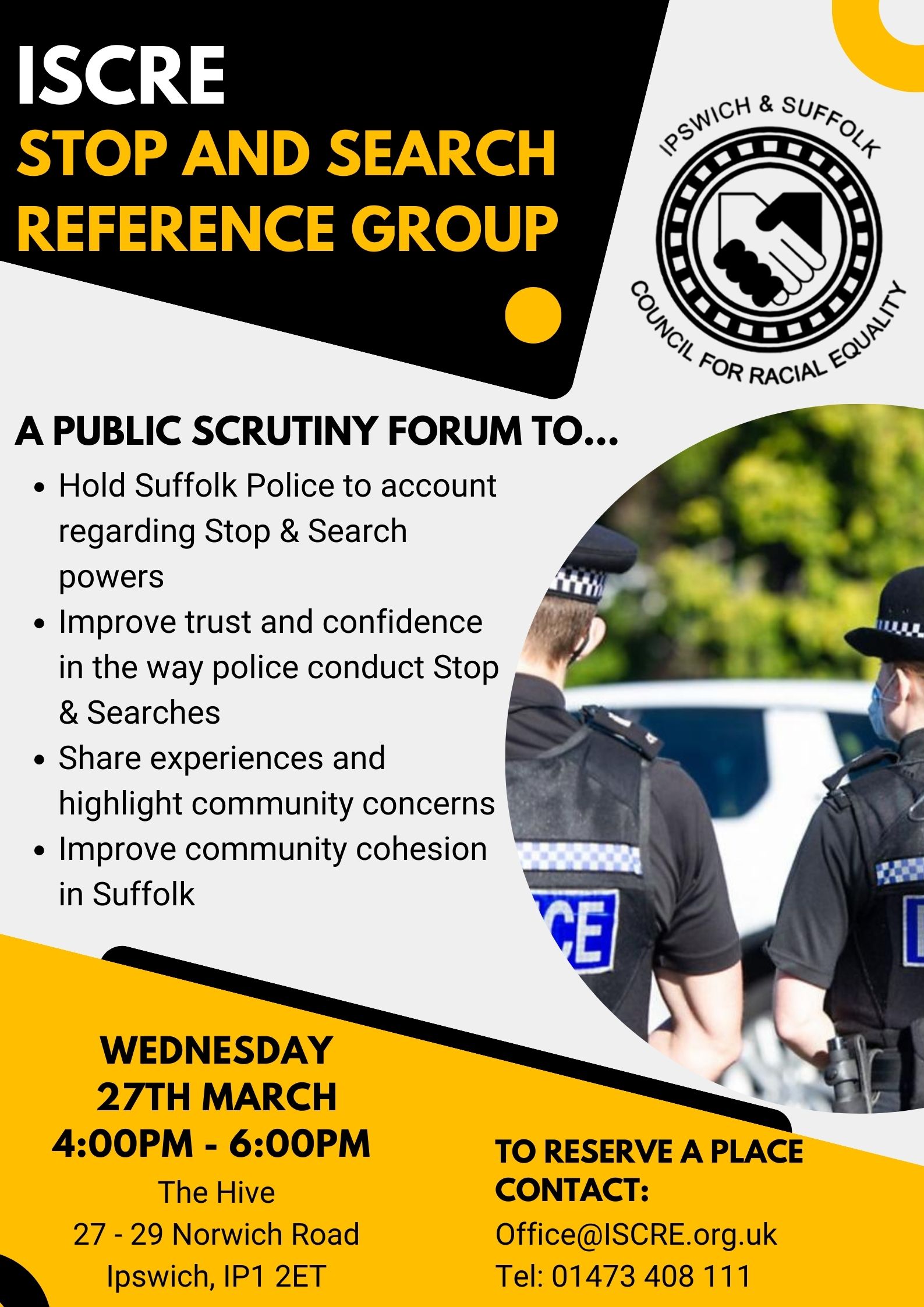 Stop and Search Reference Group